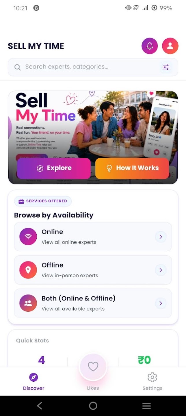 Sell My Time
